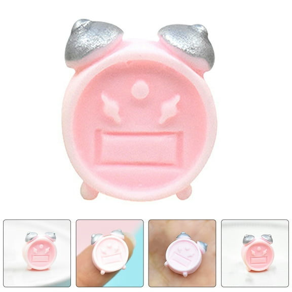 FRCOLOR  10 Pcs Mini Alarm Clock Alarms Digital Small Clocks Retro Pink
