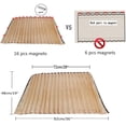 thumbnail image 4 of Protection Solaire pour la Voiture, Rideau Magnétique pour Protection Uv, Protection contre la Chaleur, Or, 4 of 6