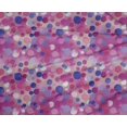 thumbnail image 4 of oneOone Polyester Lycra Pink Fabric Texture & Colorful Dots Sewing Material Print Fabric By The Yard 56 Inch Wide, 4 of 4
