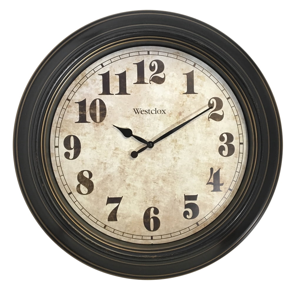 4078 Large 10.5" Wall Clock Details about   10.5" WORN OUT PAINTED WOOD BOARDS CLOCK 