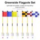 thumbnail image 4 of Soidarity Golf Flagstick Set Portátil Desmontable Ajustable Impermeable Lavable Colorido ABS Agujero Taza Poner Bandera Verde Amarillo Golf Azul Soidarity OD021174-04, 4 of 6