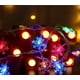 thumbnail image 1 of Luces LED de copo de nieve de 3 m, 20 luces, con batería intermitente, luces decorativas solares intermitentes, caja de batería USB, luces navideñas., 1 of 5