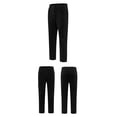thumbnail image 4 of Big & Tall Men's Casual Golf Pants Dress Lightweight Straight Leg Outdoor Travel Trousers with Zip Pockets & Belt Loops for Daily Wear, Black, XXL, 4 of 6