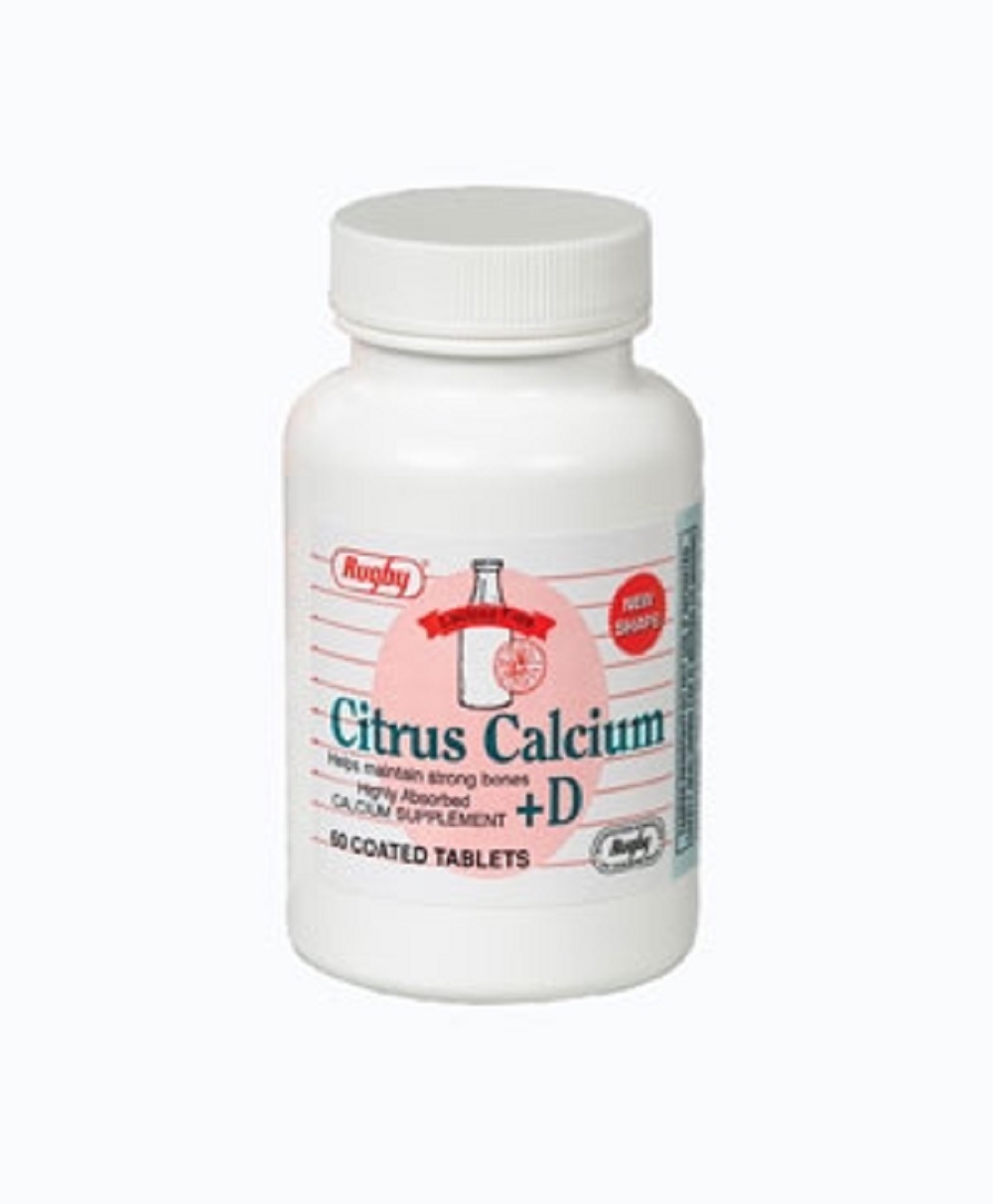 RUGBY CITRUS CALC 630MG W/D 500IU TAB CALCIUM CITRATE315