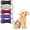Burgundy, black, dark blue, gray, purple, variant on Colenumone Washable Reusable Dog Diaper, Belly Bands for Male Dogs, Quilted Ultra-Absorbent Leak-Proof Wraps for Training & Incontinence