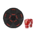 thumbnail image 1 of Machine d'Entraînement de Boxe Musicale, Cible Murale Électronique Intelligente, avec Gants Motif Rouge, 1 of 9