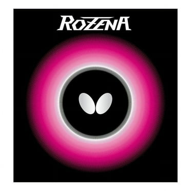 Butterfly Rozena Table Tennis Rubber, 1.9 mm, Red