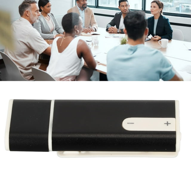 Mini Recorder, USB Recorder Voice Activated One Key Recording for Class 16g