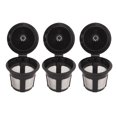 thumbnail image 2 of Capsule de Café Rechargeable, 3 Pcs Filtre à Café Réutilisable Capsule de Café Réutilisable Fonctionnalités de Pointe, 2 of 14