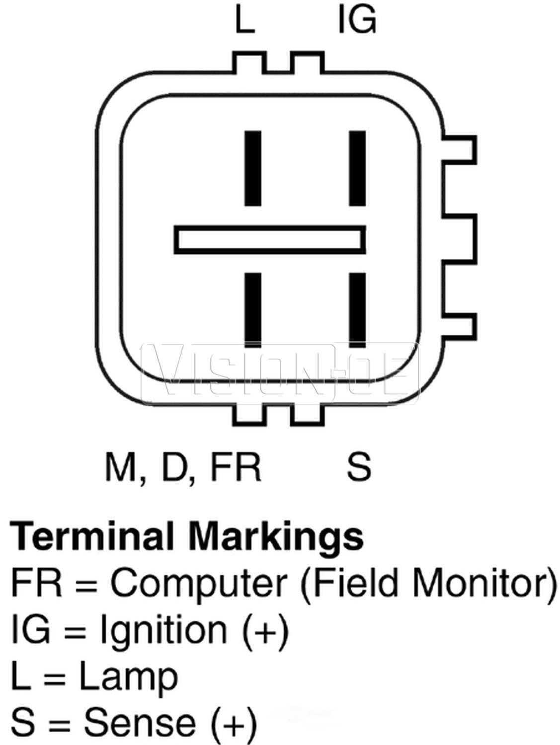 Vision OE 13983 Alternator