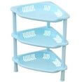 thumbnail image 2 of SPRING PARK 3 Layer Square Triangular Corner Storage Organizing Caddy Stand for Bathroom, 2 of 7