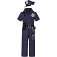 thumbnail image 1 of Disfraz de oficial de policía para niños KAKALVER con accesorios, 1 of 7