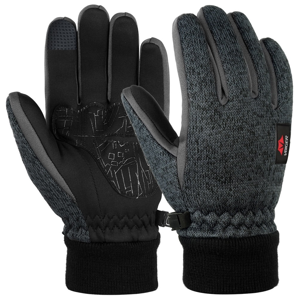 Generic - Vbiger Winter Touch Screen Knitted Gloves Winter Warm Gloves ...