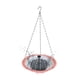 thumbnail image 2 of Baño para pájaros colgante con bomba de fuente de energía solar con gancho, ligero Rosa, 2 of 9