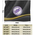 thumbnail image 3 of Stephen F. Austin State University Logo Fleece Blanket, Very Soft Microfiber Flannel Blanket for Couch Warm and Cozy for All Seasons, 3 of 6