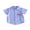 Blue, variant on BemeyourBBs Toddler Baby Boy Girl 4th of July Shirt Outfit Kids Patriot Independence Day Shirt Summer Clothes Plaid Print America Flag Embroidery Short Sleeve Lapel Button Down Shirt Tops