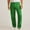 Green, variant on ZZwxWA Pants for Men Man Solid-Color Corduroy Pocket Button Casual Loose Straight Leg Pants Cargo Pants for Men up to 50% Off