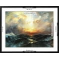 thumbnail image 4 of Art.com Seascape Art Print by Thomas Moran, Black Frame Wall Art, 29" x 23", 4 of 4