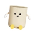 thumbnail image 4 of Adorable bote de basura con tapa, bote de basura moderno, contenedor de basura. 9 l sentado, 4 of 9