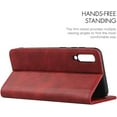 thumbnail image 3 of Galaxy A50 Wallet Case,Premium PU Leather Flip Folio Case with Card Slot, Stand Holder and Magnetic Closure [TPU Shockproof Interior Protective Case] for Samsung Galaxy A50s A30s A50,Red, 3 of 14