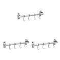 thumbnail image 4 of Youkk Convenient And Organized Kitchen Hook Rack For And Utensils Space-saving Single pole+30cm+4 3Set, 4 of 6