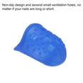 thumbnail image 4 of Uxcell Finger Tips Anti Slip Fingertip Protector, 20 Pack 28mm Silicone Finger Guard, Dark Blue, 4 of 6