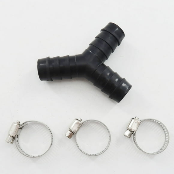Washing Machine Drain Hose Y-Type Reducer Plastic Connector For Split Pipe Connection Three-Way Adapter