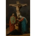thumbnail image 3 of Émile Signol 11x14 Black Modern Framed Museum Art Print Titled - Christ on the Cross, Crucified Jesus (1856), 3 of 5