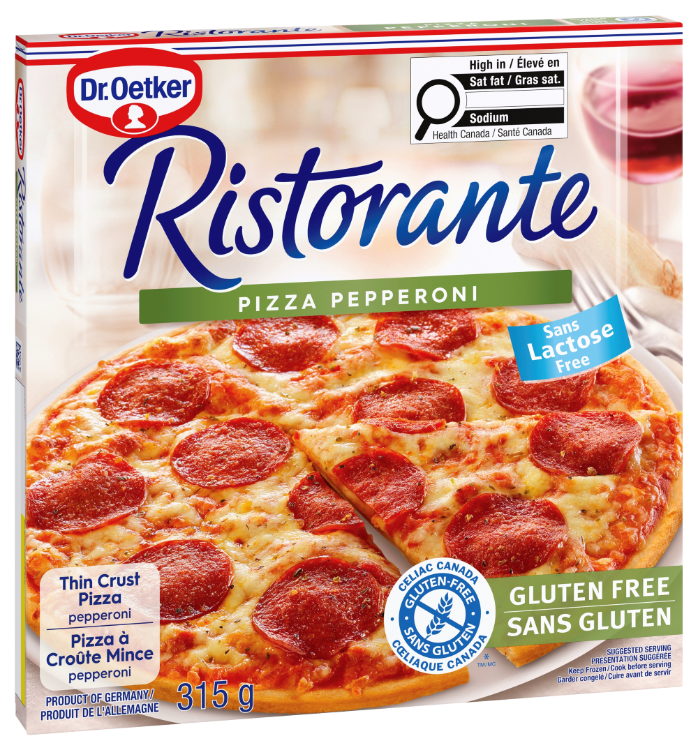 Ristorante Gluten Free Pizza Pepperoni, 315 g