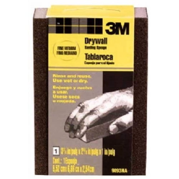3M COMPANY 9093 Fine/Medium Sanding Sponge