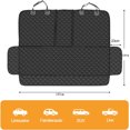 thumbnail image 2 of Pet Seat Protector, Non-Slip Backing, Universal Bench Seat Cover for Cars, Trucks & SUVs, Protects Car Seats During Travel with Pets, Breathable & Scratch-Proof, 2 of 5