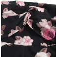 thumbnail image 4 of Women's Off Shoulder Floral Print Playsuit Strapless Romper Short Jumpsuit, 4 of 6