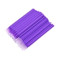 thumbnail image 1 of Hisopos de algodón Portátil Pie de pestañas Cosméticos Cosméticos Limpieza Sticks Baño Salón Oficina Oído Tool Tool Accesorios Púrpura 100 piezas yuarrent CE001447-05, 1 of 7