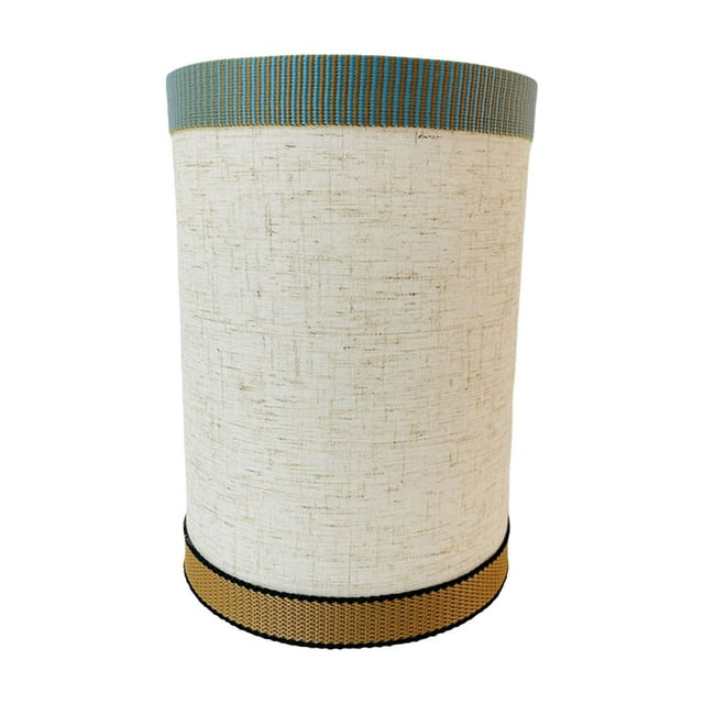 Pantalla de lámpara artesanal, cubierta de luz colgante clásica, pantalla de lámpara de mesa, tela color