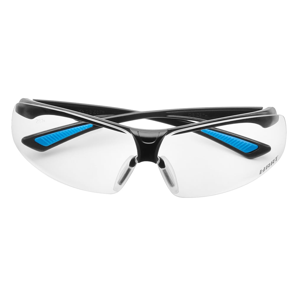 Safeyear Safety Glasses Work Goggles Anti-Fog Anti-UV Lens Head Strap LED Z87+ 