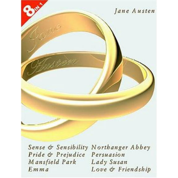Pre-Owned 8 Books in 1: Jane Austen's Complete Novels (Sense and Sensibility, Pride and Prejudice, Mansfield Park, Emma, Northanger Abbey, Persuasion, Lady Sus... (Paperback) 0954840119 9780954840112