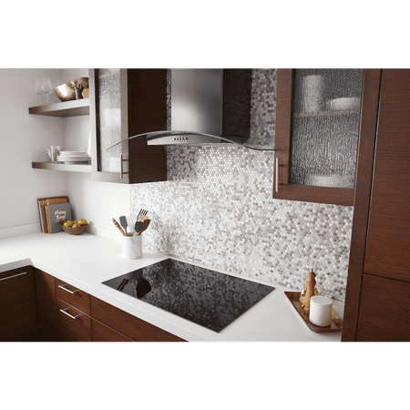 Whirlpool - 30" Convertible Range Hood - Black Stainless Steel