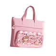 thumbnail image 4 of Bolso de hombro reutilizable para mujer Yinane rosa 35 cm x 5 cm x 27 cm, 4 of 8
