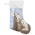 thumbnail image 1 of wonima02 Cute Alpaca Llama Christmas Stocking Xmas Stocking Decorations for Holiday 18 * 12 inch, 1 of 1