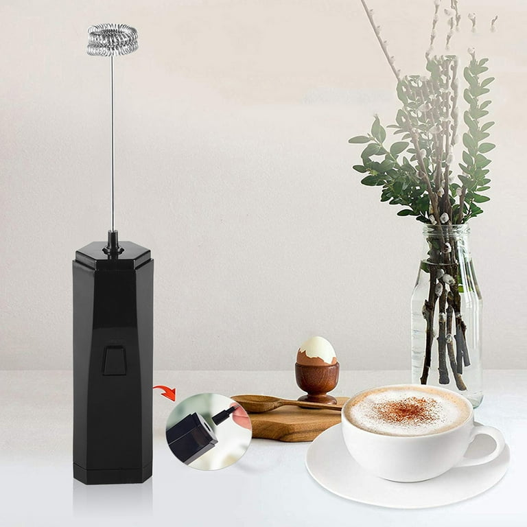 TAOMEE Milk Frother Handheld,Electric Milk Frother for Coffee with