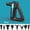 blue, variant on Triangular Fascia Gun Electric Impact Muscle Massager Low Noise Quiet Fitness Massage Gun for Home Workout Recovery