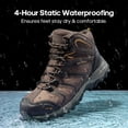 thumbnail image 3 of NORTIV 8 Waterproof Work Boots for Men Steel Toe Safety Construction Boots, 3 of 7