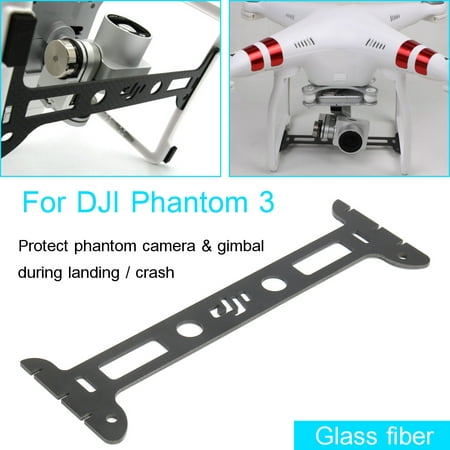 Camera Lens Landing Gear Guard Gimbal Fiber Protection Board for DJI Phantom (Best Phantom 3 Camera Settings)
