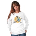 thumbnail image 3 of Halloween Flying Witch Smurfette Women Plus Size Sweatshirt Brisco Brands 5X, 3 of 5
