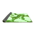 thumbnail image 2 of Ahgly Company Indoor Rectangle Abstract Green Modern Area Rugs, 8' x 10', 2 of 4