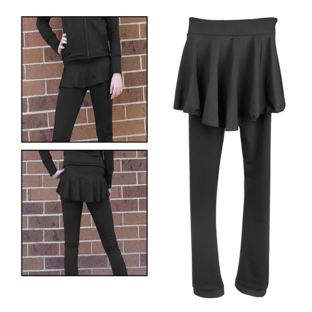 Traje de patinaje sobre , pantalones de vestir de patinaje artístico, pantalones de lana cálidos, patinador de entrenamiento para niñas y niños a METRO Baoblaze Pantalones de patinaje artístico sobre hielo