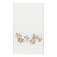 thumbnail image 3 of Authentic Hotel and Spa  Turkish Cotton Floral Vine Embroidered White 4-piece Towel Set, 3 of 5