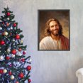 thumbnail image 4 of Pintura de diamante 5D DIY, taladro redondo completo, Kit de Jesús, decoración del hogar, arte artesanal, 30x40cm, 4 of 9