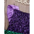 thumbnail image 5 of Kids Baby Girls Sequins Romper Jumpsuit Mermaid Outfits Sunsuit Clothing, 5 of 5
