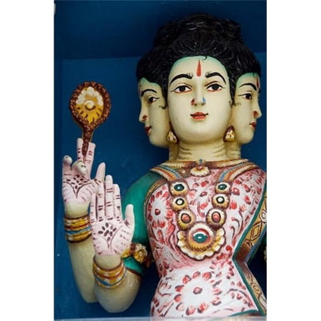 Oldest Hindu Temple Sri Mariamman Temple Singapore Poster Print by Cindy Miller Hopkins - 23 x 34 in.
